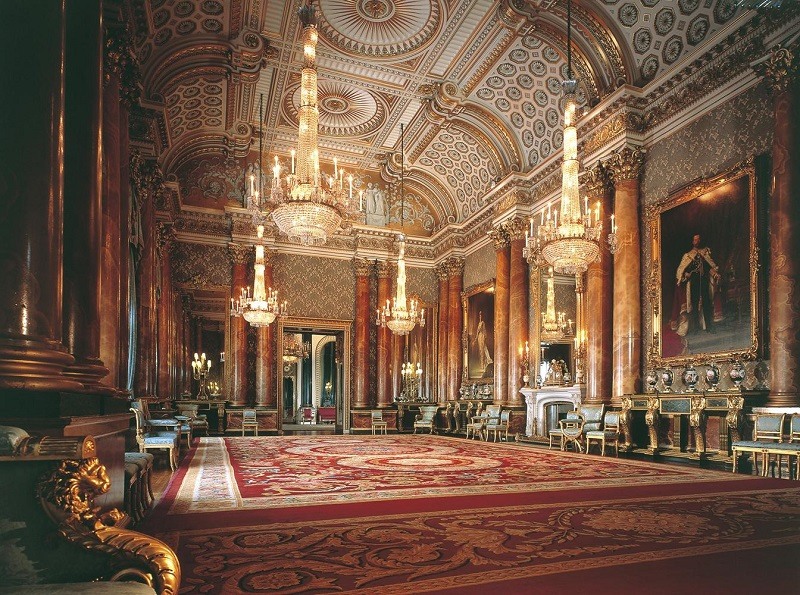 Partes do Palácio de Buckingham