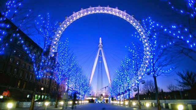 Roda Gigante London Eye em Londres