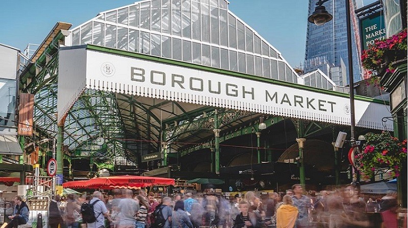 Borough Market em Londres
