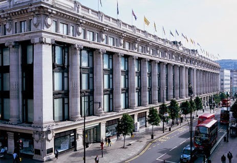 Lojas de departamento em Londres 