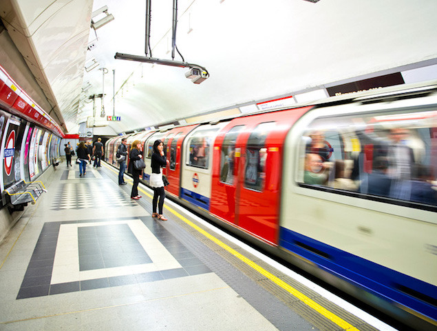 Metrô em Londres