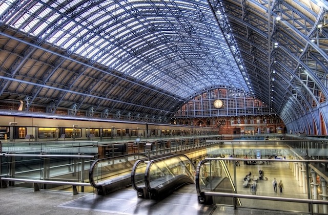 Estação St. Pancras em Londres