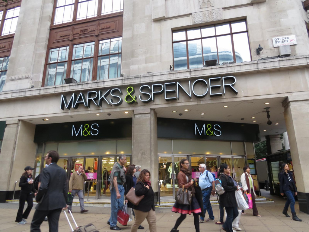 Loja de departamentos Marks & Spencer em Londres
