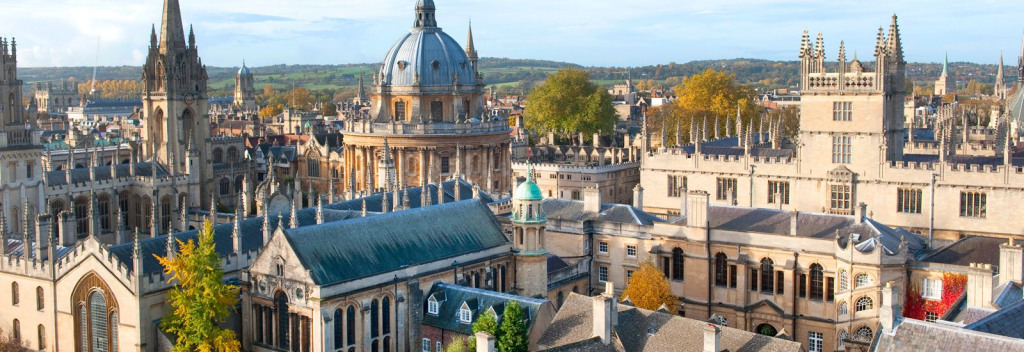 Vista aérea de Oxford
