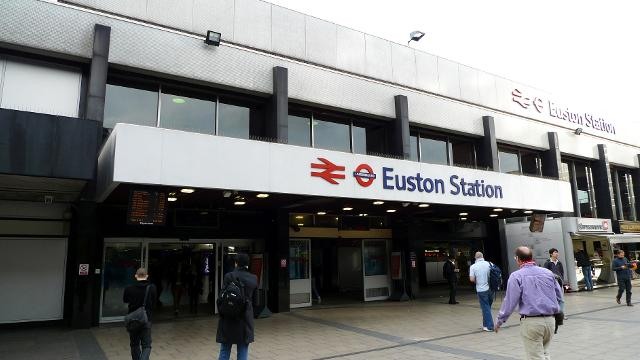 Estação Euston em Londres
