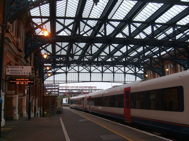 Estação na Inglaterra