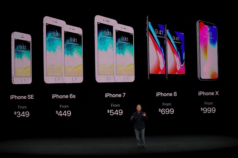 Modelos de iPhone 7, 8 e X