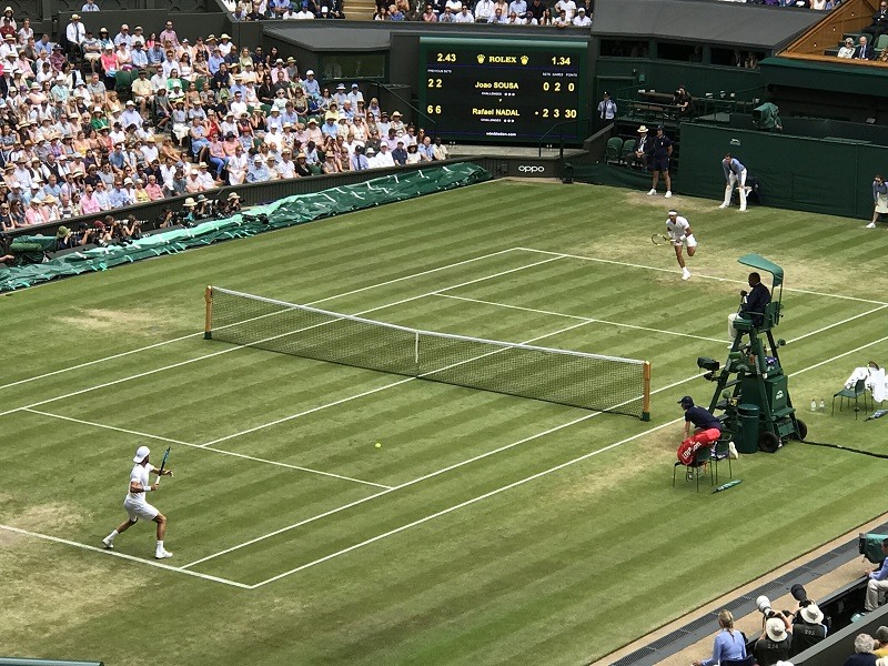 Torneio de tênis Wimbledon em Londres
