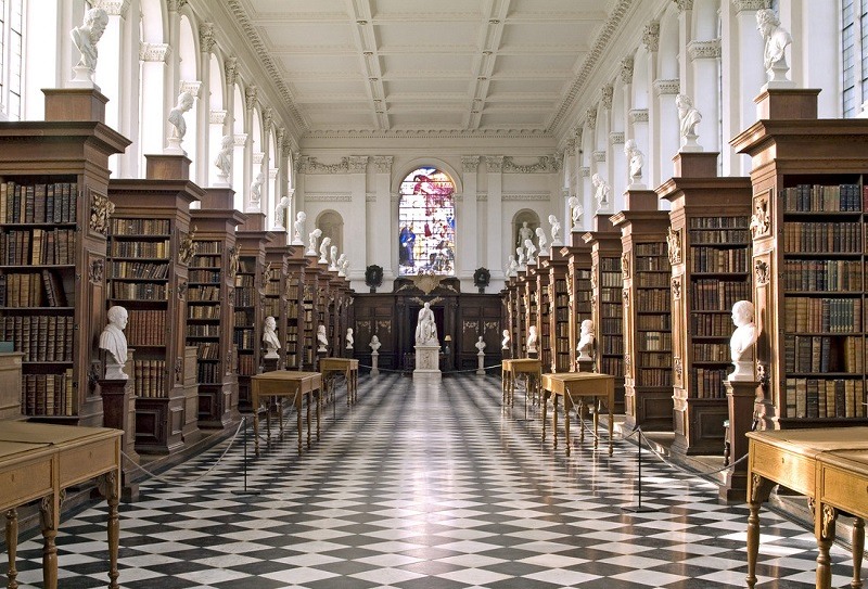 Wren Library em Cambridge