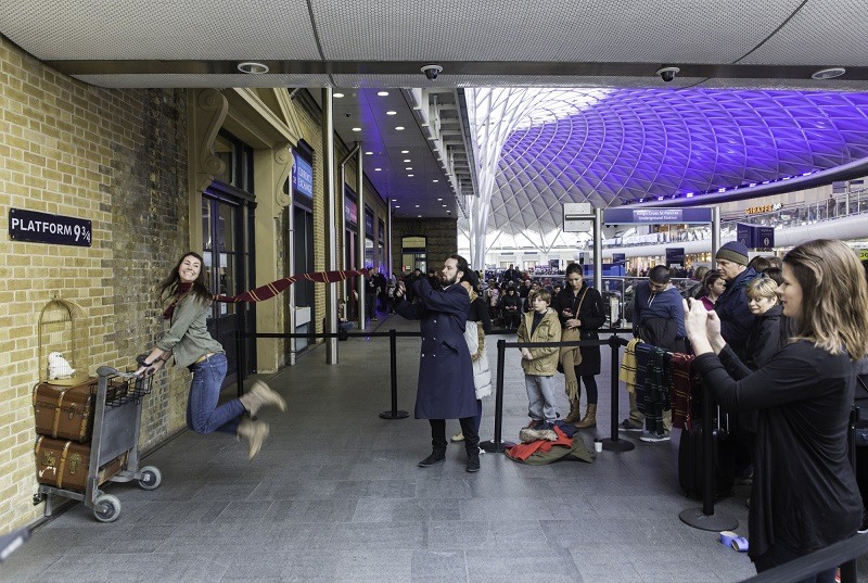 Estação King’s Cross e Leadenhall Market - franquia "Harry Potter"
