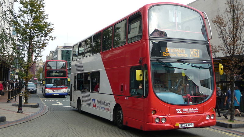Ônibus em Cambridge