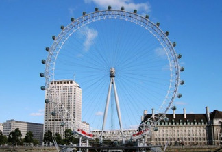 Roda-gigante London Eye em Londres
