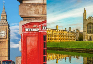 Roteiro ideal por Londres e Cambridge