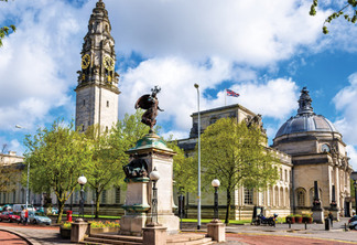 Cidade de Cardiff na Inglaterra