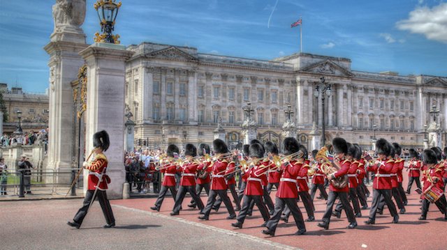 Troca de guarda no Buckingham Palace