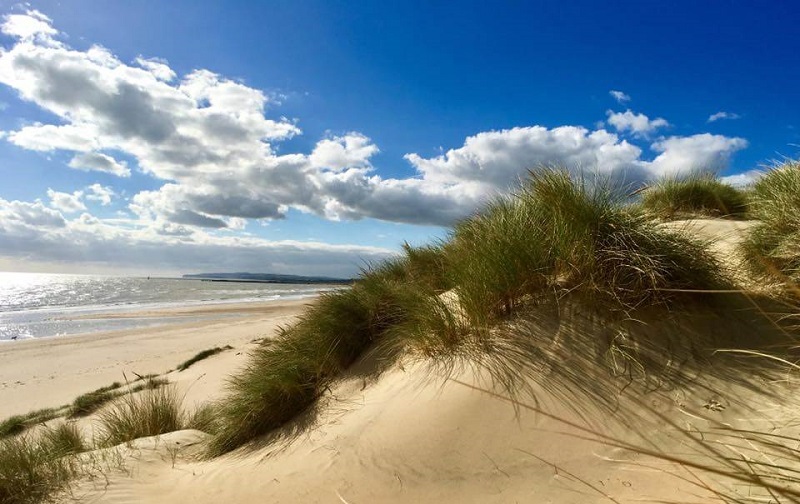 Praia Camber Sands, East Sussex