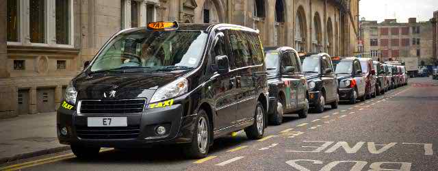 Táxis em Londres