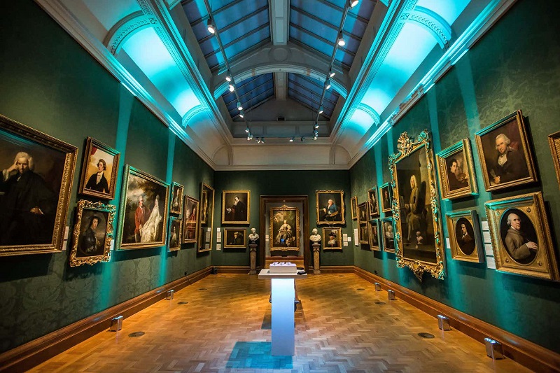 Interior da National Gallery em Londres