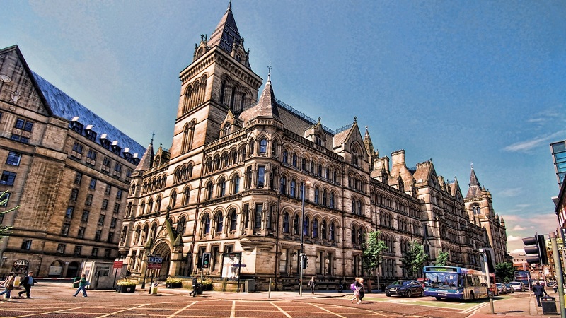 Edifício em Manchester, Inglaterra